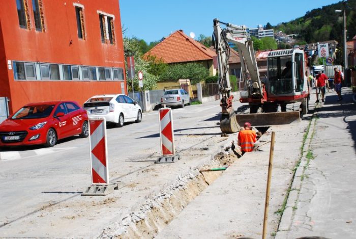 vykop vodovodu