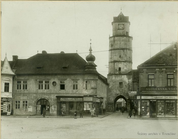 Mestský dom na fotografii po roku 1928