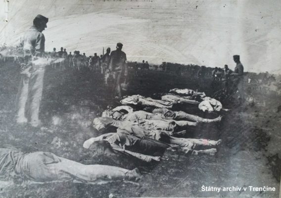 Po poprave 44 príslušníkov 71. pešieho pluku v Kragujevaci 8. 6. 1918