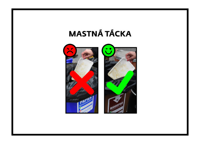 mastná tácka