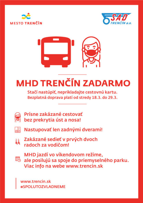 autobusy jazdia zadarmo