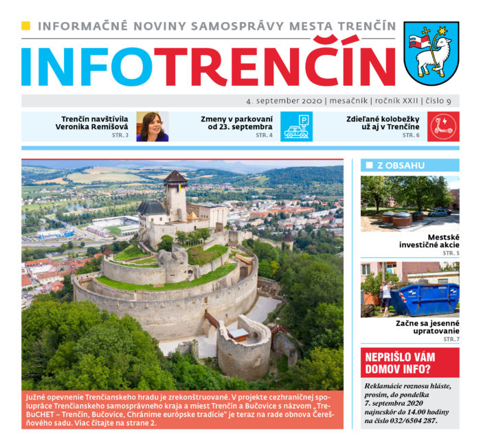 INFO Trenčín - september 2020