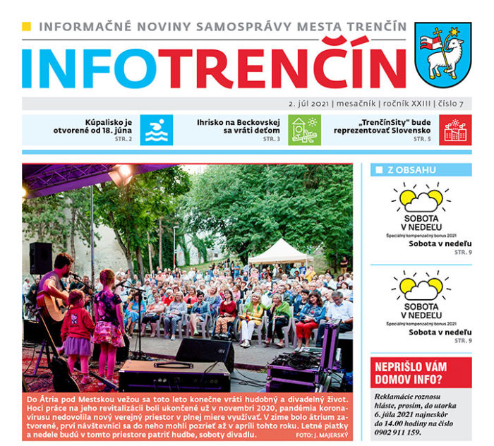 INFO Trenčín - júl 2021-