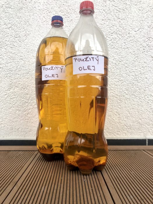 použitý olej
