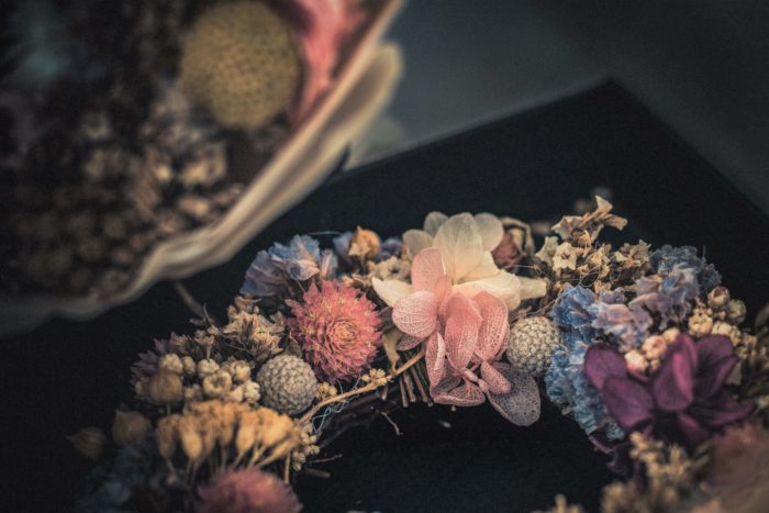 prirodny veniec na dusicky