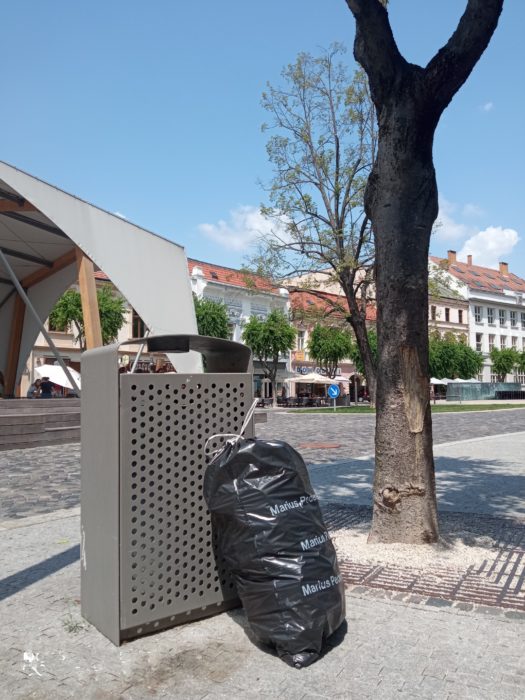 čierne vrece na odpad