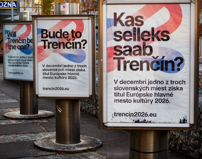 Bude to Trenčín - nápisy v cudzích jazykoch