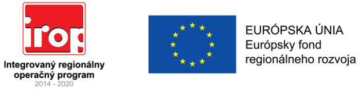 Logá: Integrovaný regionálny operačný program, Európska únia Európsky fond regionálneho rozvoja