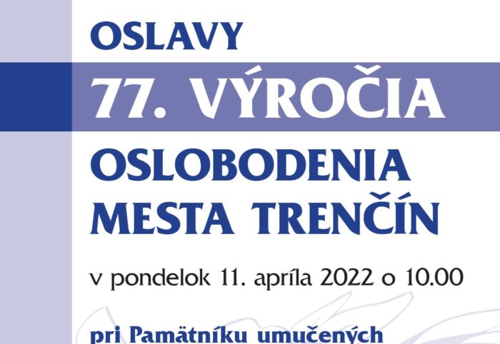 plagát oslavy-oslobodenia