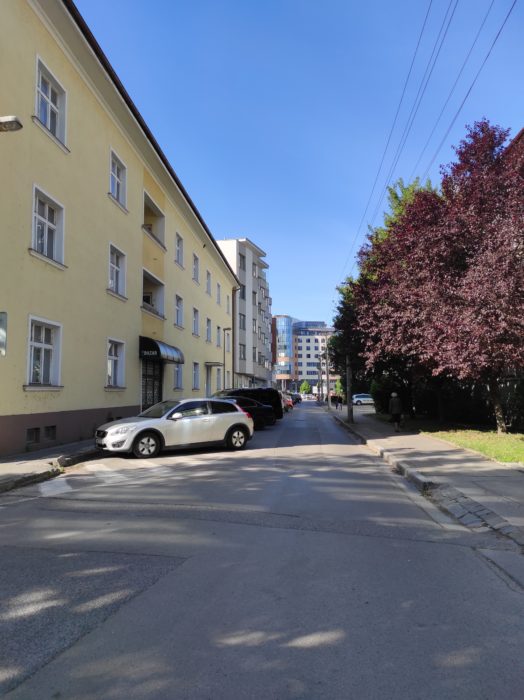 časť Jilemnického ulice