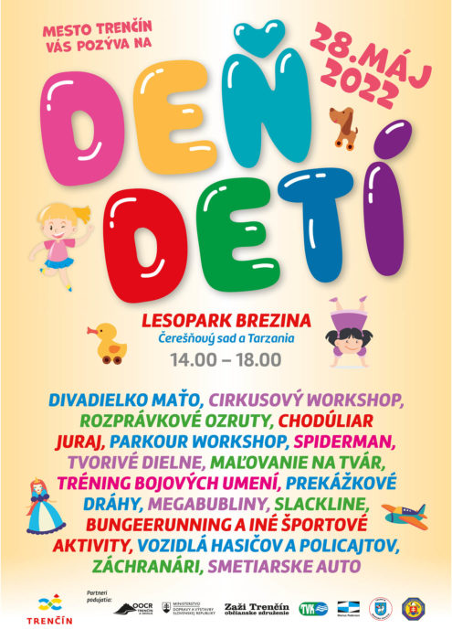 plagát Deň detí 22