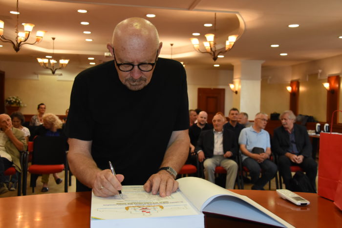 zápis do pamätnej knihy Ora et Ars 2022