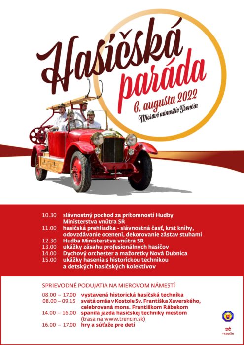 PLAGAT Hasičská paráda