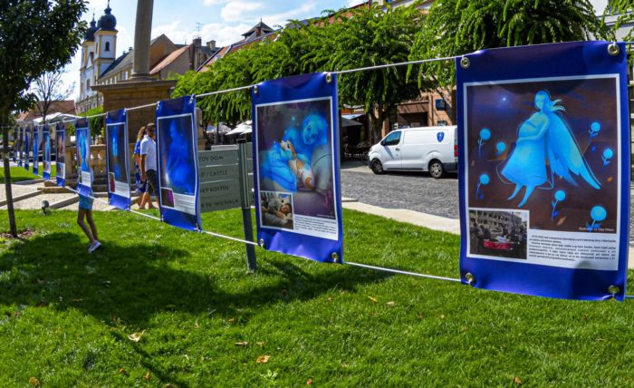 výstava Mierko obrázky z Ukrajiny