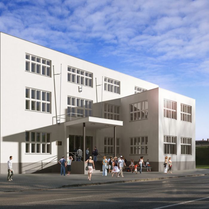 Vizualizácia budovy Hviezda