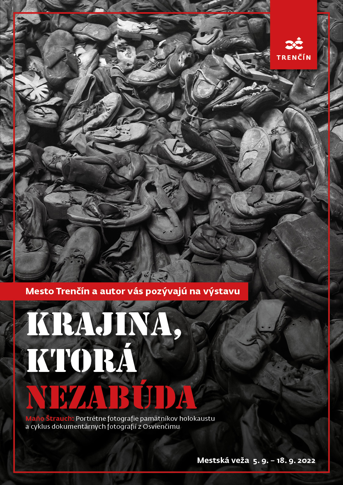 plagát výstavy Krajina ktorá nezabúda