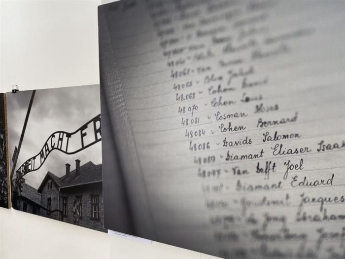 fotografie M. Štraucha vo veži