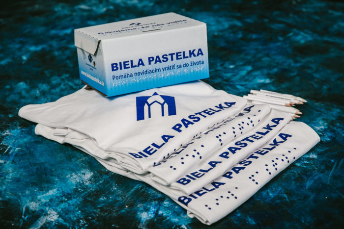 zbierkove predmety Biela pastelka