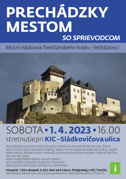 Prechadzky mestom apríl 2023