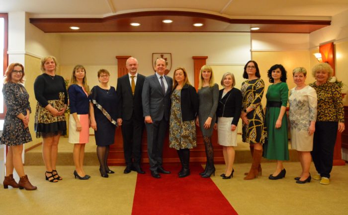 ocenení učitelia 2023 s primátorom