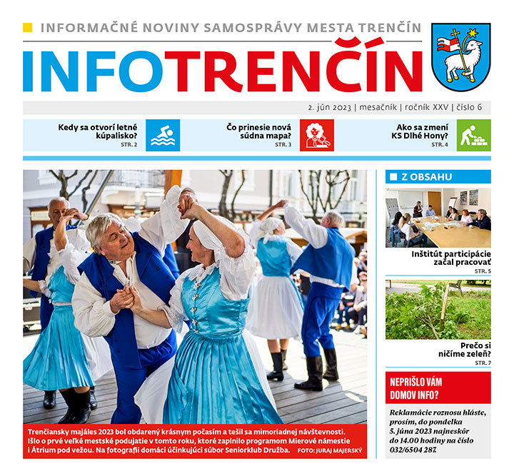 INFO Trenčín - jún 2023 na stiahnutie vo formáte PDF