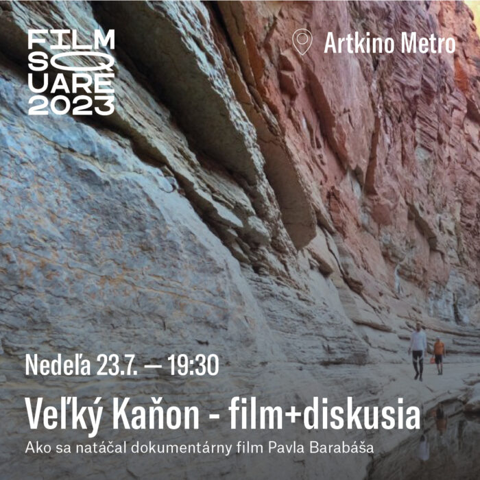 Pozvanie na Veľký Kaňon film a diskusia