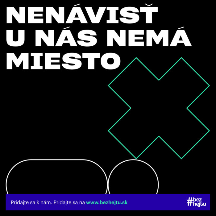 nenavist u nas nema miesto