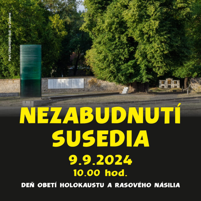 nezabudnutí susedia pozvánka 2024