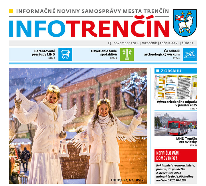 INFO Trenčín - december 2024 na stiahnutie vo formáte PDF