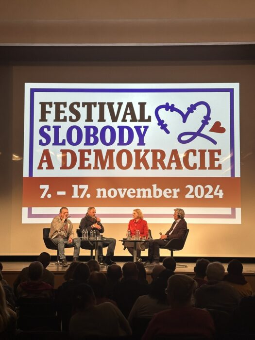 Festival slobody a demokracie diskusia s Havranom