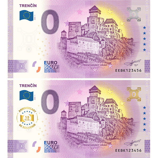 suvenírové bankovky
