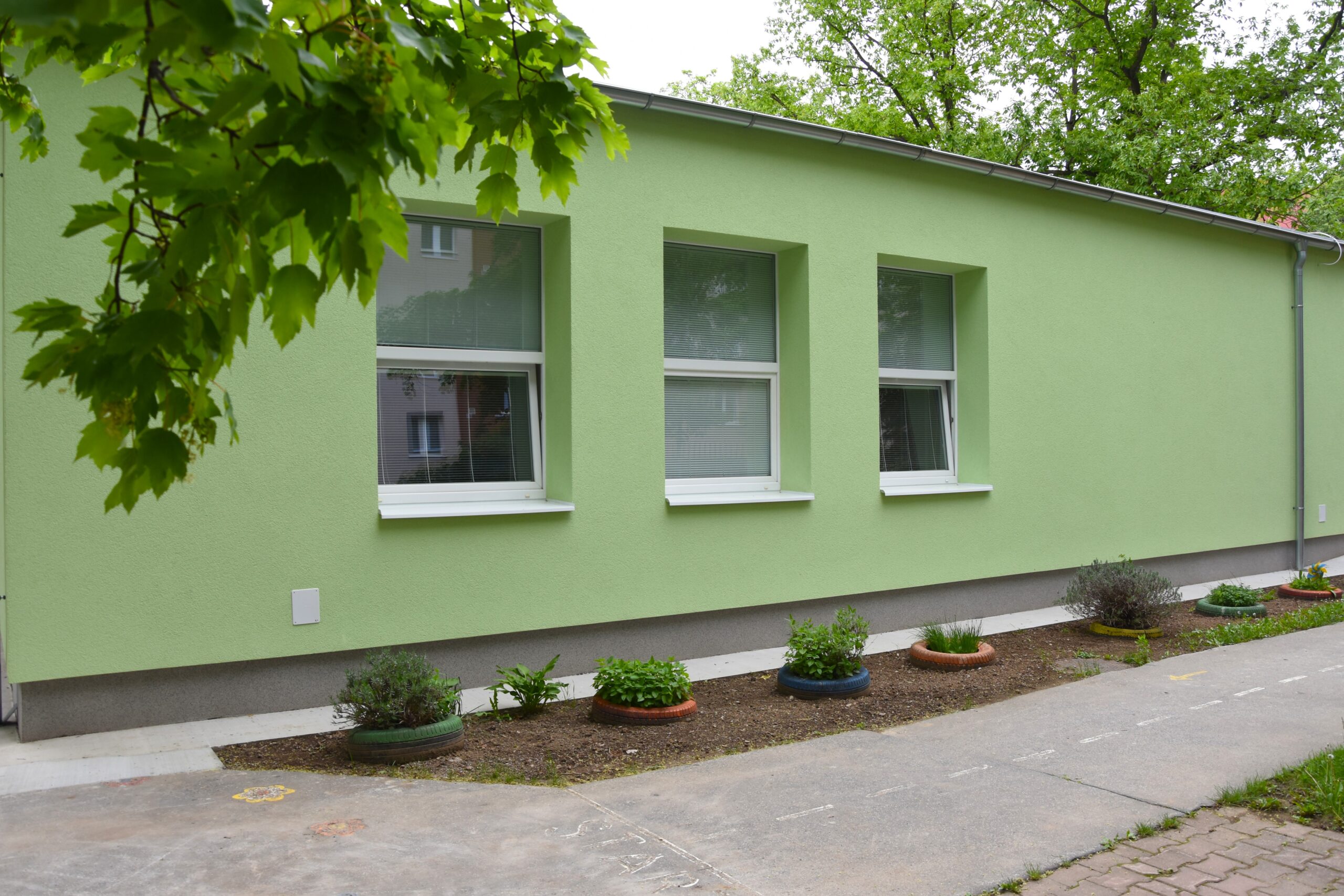 nová fasáda detských jaslí