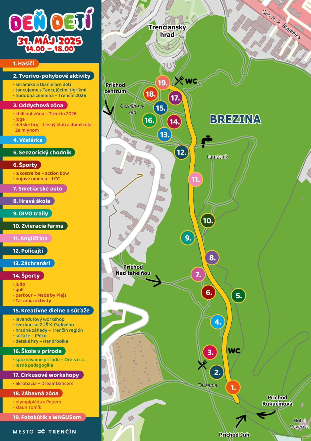 Den detí mapa ako na Brezinu