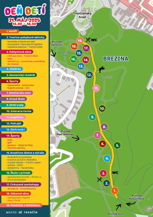 Den detí mapa ako na Brezinu