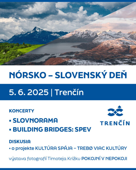 ilustrácia norsko-slovensky deň v trenčíne