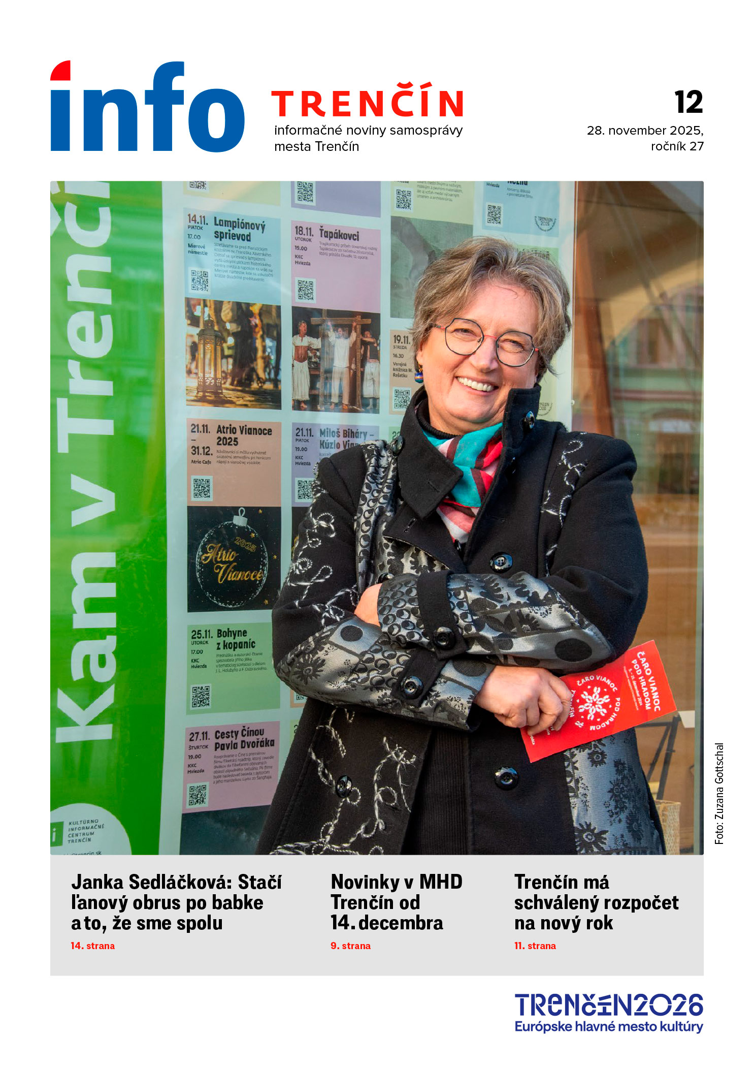 INFO Trenčín - december 2025 na stiahnutie vo formáte PDF