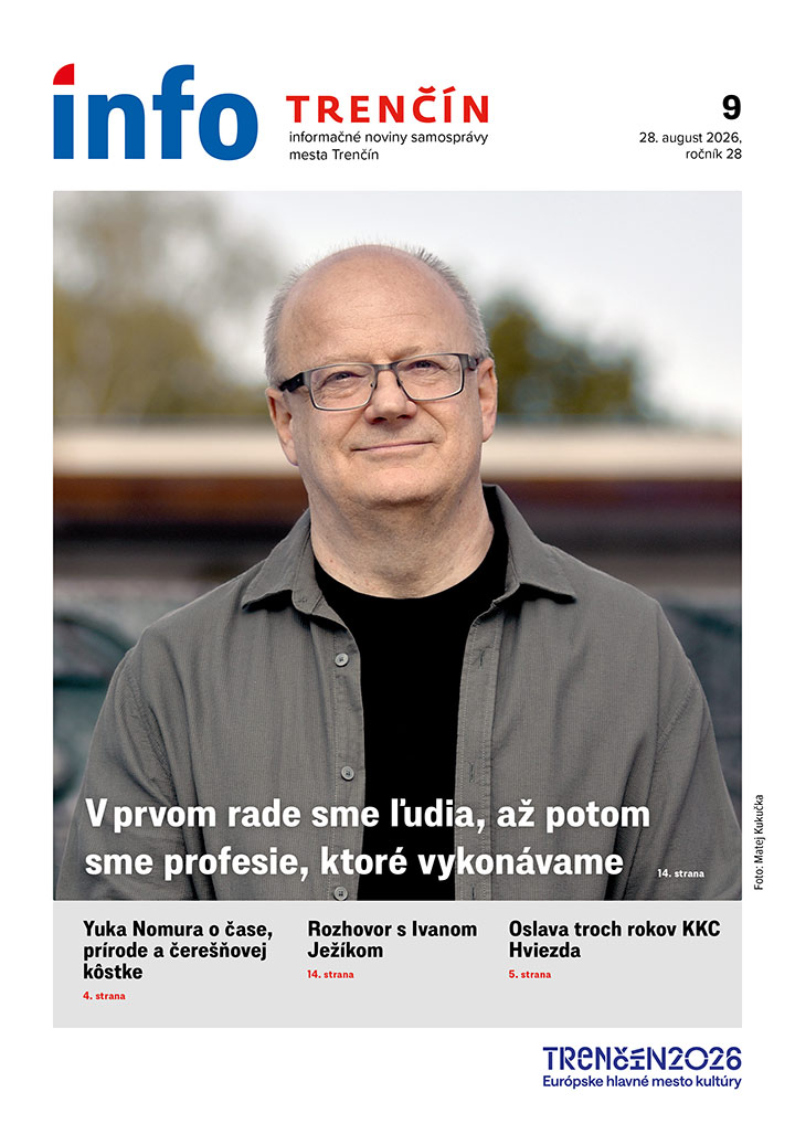 INFO Trenčín - september 2026 na stiahnutie vo formáte PDF